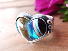 Load image into Gallery viewer, RESERVED: Surfite Heart Ring or Pendant (Choose Your Size)