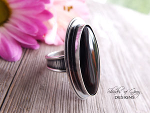 Mahogany Obsidian Ring or Pendant (Choose Your Size)
