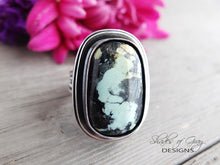 Load image into Gallery viewer, Tree Frog Variscite Ring or Pendant (Choose Your Size)