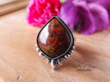 Load image into Gallery viewer, Cady Mountain Plume Agate Ring or Pendant (Choose Your Size)