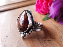 Load image into Gallery viewer, Cady Mountain Plume Agate Ring or Pendant (Choose Your Size)