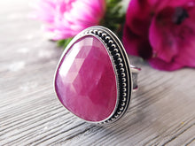 Load image into Gallery viewer, Pink Rose Cut Sapphire Ring or Pendant (Choose Your Size)