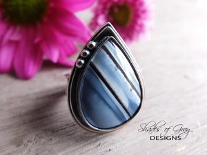 Blue Opal Ring or Pendant (Choose Your Size)