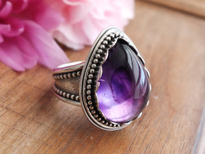 Amethyst Ring or Pendant (Choose Your Size)
