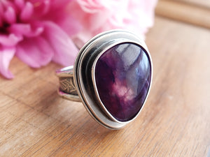 Charoite Ring or Pendant (Choose Your Size)