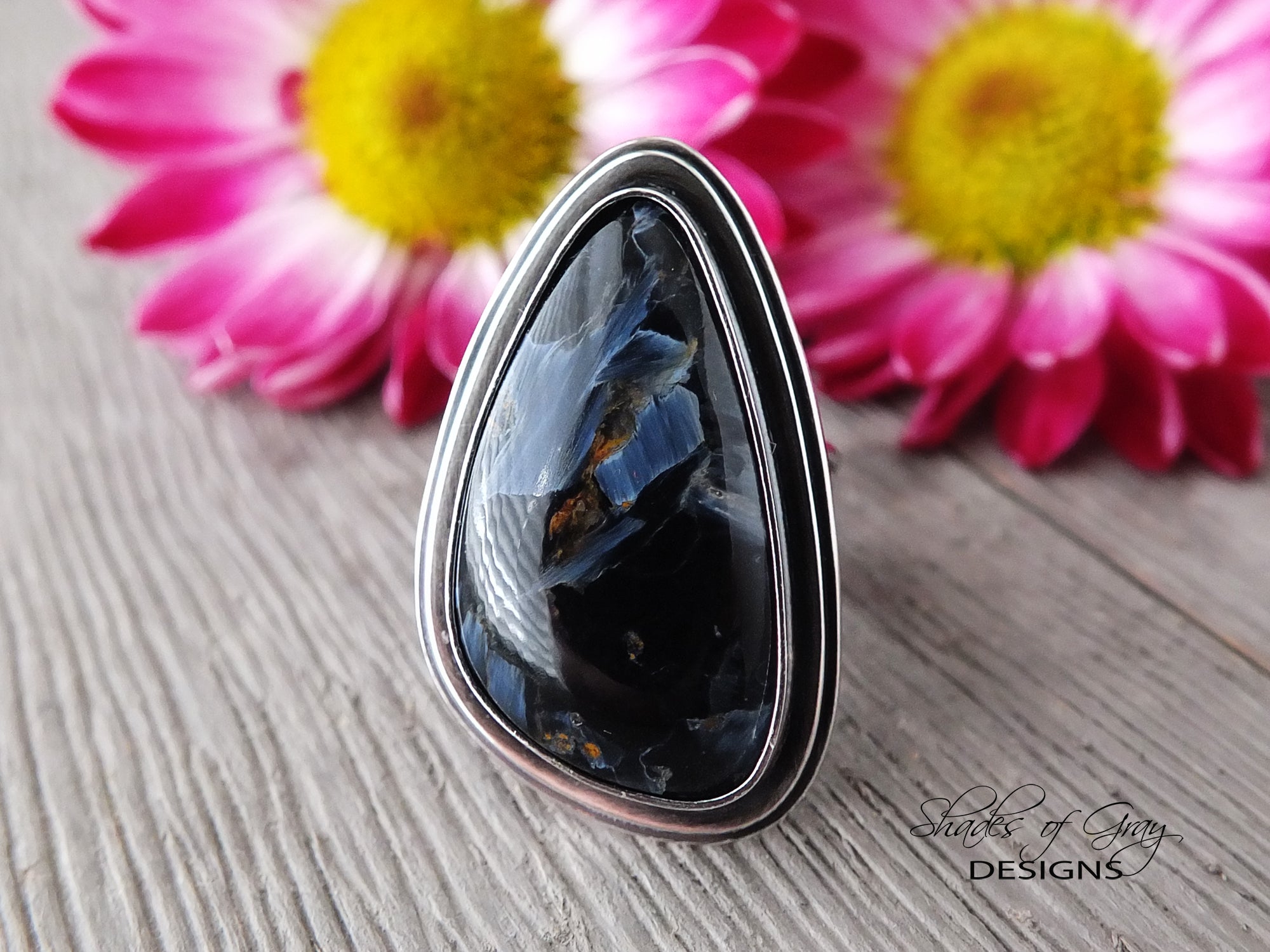 Pietersite ring store