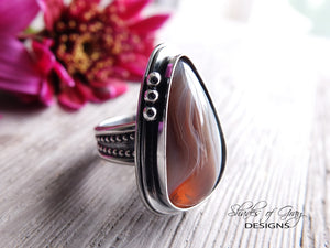 Botswana Agate Ring or Pendant (Choose Your Size)