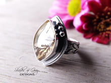 Load image into Gallery viewer, Dendritic Quartz Ring or Pendant (Choose Your Size)