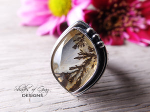 Dendritic Quartz Ring or Pendant (Choose Your Size)