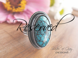 RESERVED: Hubei Turquoise Ring or Pendant (Choose Your Size)