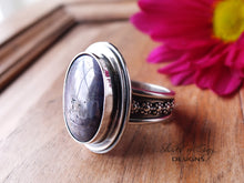 Load image into Gallery viewer, Purple Star Sapphire Ring or Pendant (Choose Your Size)