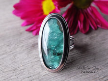 Load image into Gallery viewer, Grandidierite with Quartz Ring or Pendant (Choose Your Size)