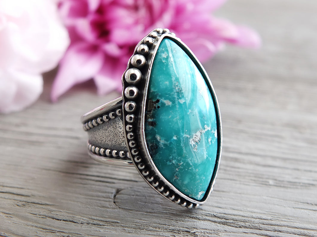 Whitewater Turquoise Ring or Pendant (Choose Your Size)