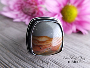 Rocky Butte Picture Jasper Ring or Pendant (Choose Your Size)