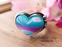 Load image into Gallery viewer, Acrylic Resin Heart Ring or Pendant (Choose Your Size)