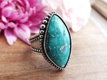 Load image into Gallery viewer, Whitewater Turquoise Ring or Pendant (Choose Your Size)