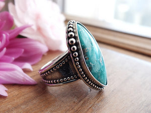 Whitewater Turquoise Ring or Pendant (Choose Your Size)