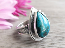 Load image into Gallery viewer, Peruvian Chrysocolla Ring or Pendant (Choose Your Size)