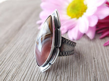 Load image into Gallery viewer, Laguna Agate Ring or Pendant (Choose Your Size)