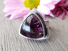 Load image into Gallery viewer, Super 7 (Cacoxenite in Amethyst) Ring or Pendant (Choose Your Size)