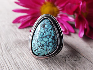 Webbed Turquoise Ring or Pendant (Choose Your Size)
