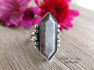 Lattice Moonstone Ring or Pendant (Choose Your Size)