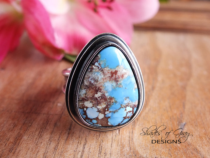Golden Hills Turquoise Ring or Pendant (Choose Your Size)