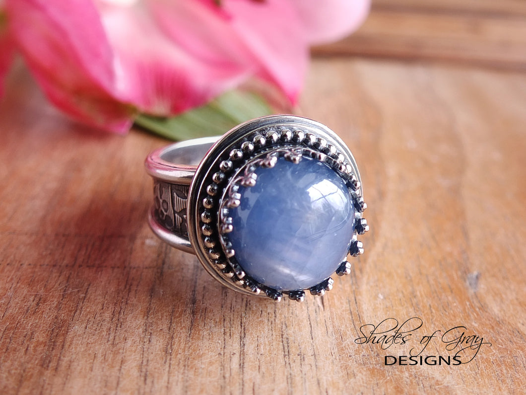 Blue Sapphire Ring or Pendant (Choose Your Size)