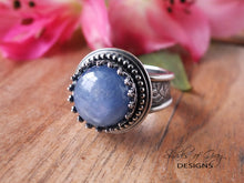 Load image into Gallery viewer, Blue Sapphire Ring or Pendant (Choose Your Size)