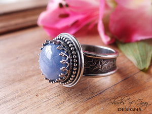 Blue Sapphire Ring or Pendant (Choose Your Size)