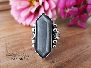 Lattice Moonstone Ring or Pendant (Choose Your Size)
