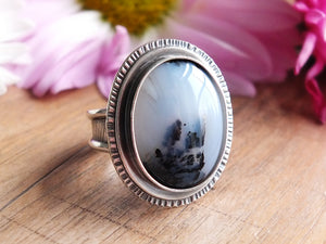 Dendritic Agate Ring or Pendant (Choose Your Size)