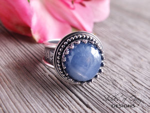 Blue Sapphire Ring or Pendant (Choose Your Size)