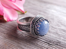 Load image into Gallery viewer, Blue Sapphire Ring or Pendant (Choose Your Size)