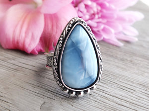 Owyhee Blue Opal Ring or Pendant (Choose Your Size)