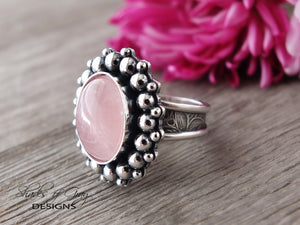 Morganite Ring or Pendant (Choose Your Size)