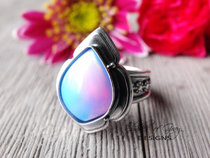 Aurora Opal Ring (Choose Your Size)