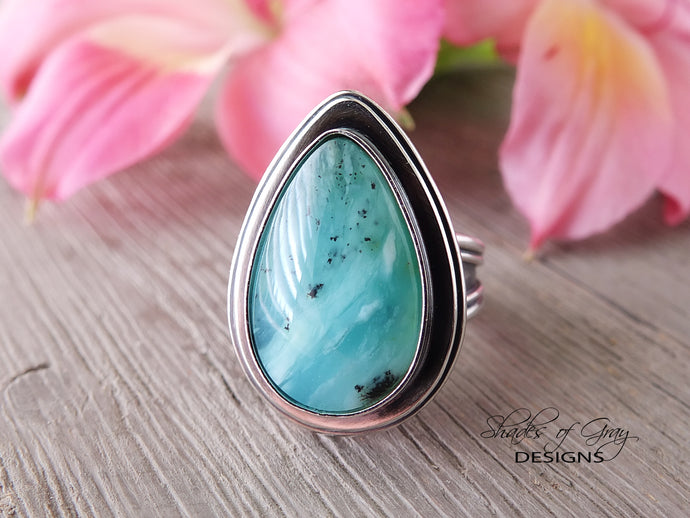 Peruvian Opal Ring or Pendant (Choose Your Size)