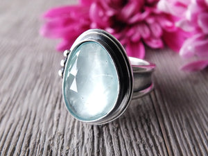 Aquamarine Ring or Pendant (Choose Your Size)