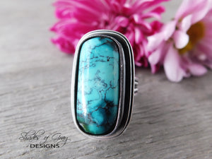 Bao Canyon Turquoise Ring or Pendant (Choose Your Size)