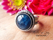 Load image into Gallery viewer, Blue Apatite Ring or Pendant (Choose Your Size)