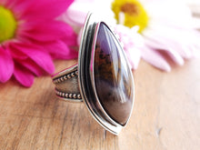 Load image into Gallery viewer, Amethyst Sage Agate Ring or Pendant (Choose Your Size)