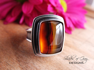 Montana Agate Ring or Pendant (Choose Your Size)