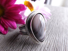 Load image into Gallery viewer, Pink Botswana Agate Ring or Pendant (Choose Your Size)