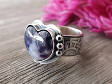Load image into Gallery viewer, Morado Opal Heart Ring or Pendant (Choose Your Size)