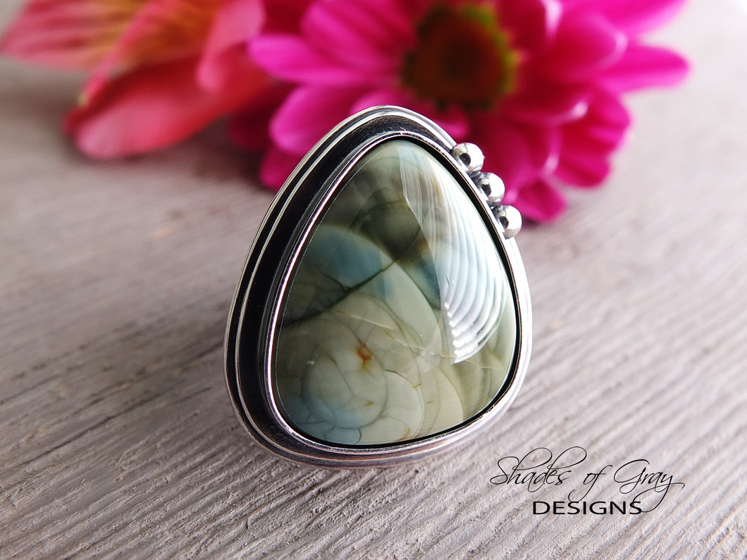 Green Royal Imperial Jasper Ring or Pendant (Choose Your Size)