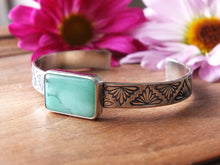 Load image into Gallery viewer, RESERVED: Chysoprase Cuff Bracelet