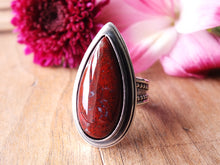 Load image into Gallery viewer, Red Moss Agate Ring (Choose Your Size)
