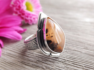 Wanong Dendritic Opal Ring or Pendant (Choose Your Size)