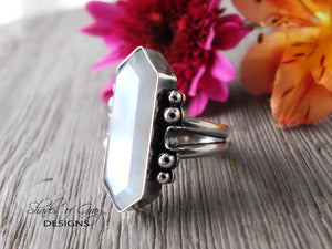 Rainbow Moonstone Ring or Pendant (Choose Your Size)